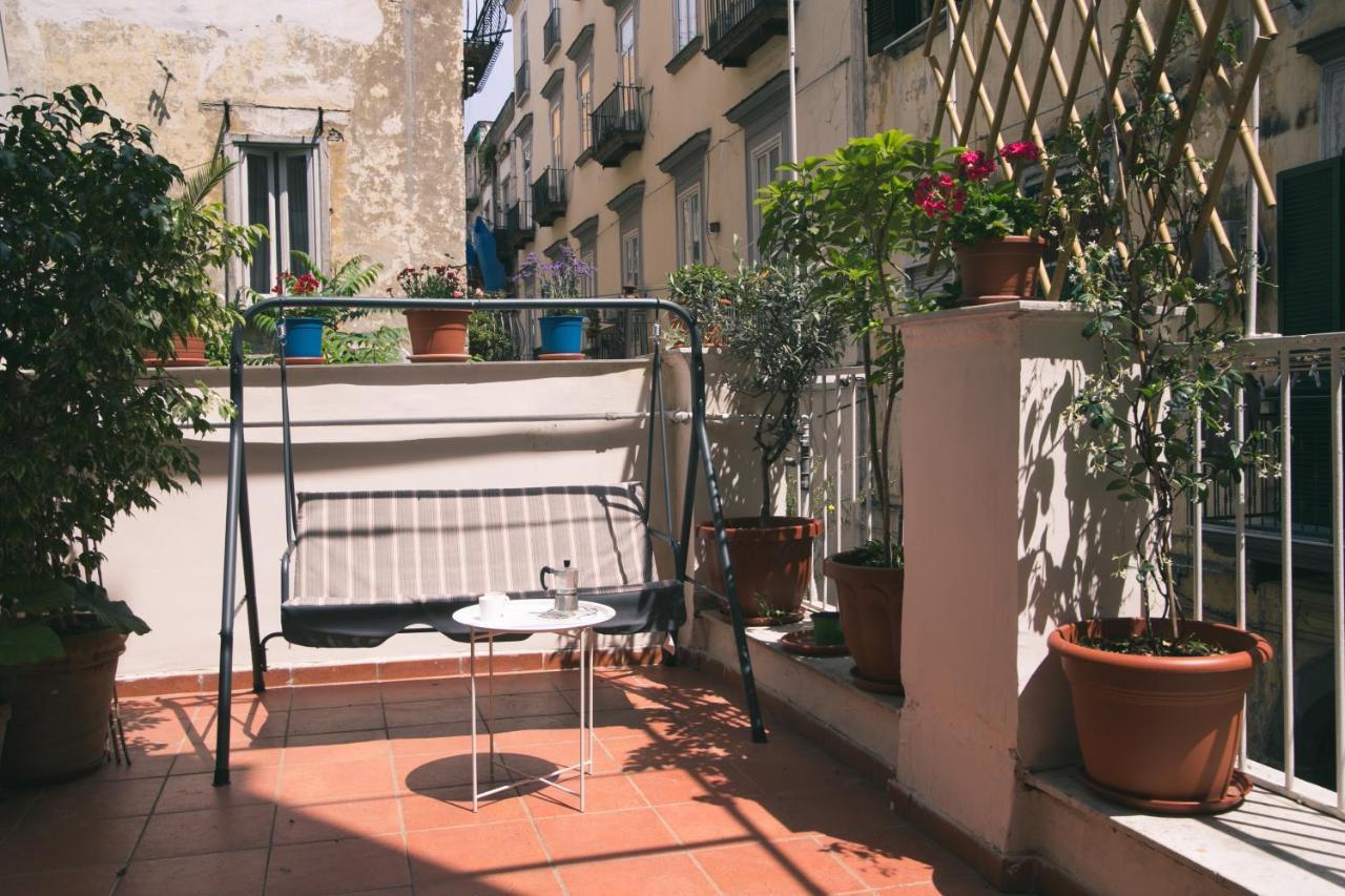 La Casa Del Nespolo, 2 Terrazzi E 2 Bagni In Centro Appartement Napels Buitenkant foto