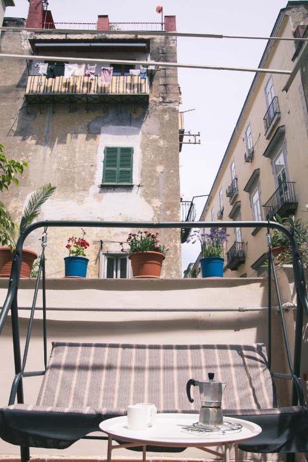 La Casa Del Nespolo, 2 Terrazzi E 2 Bagni In Centro Appartement Napels Buitenkant foto