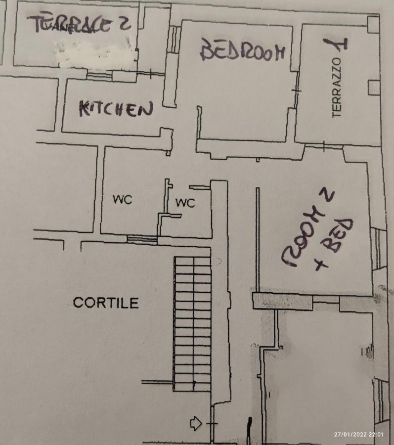 La Casa Del Nespolo, 2 Terrazzi E 2 Bagni In Centro Appartement Napels Buitenkant foto